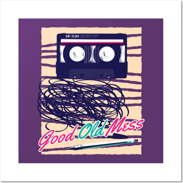 Good old Mess Wall Art by LR_Collections